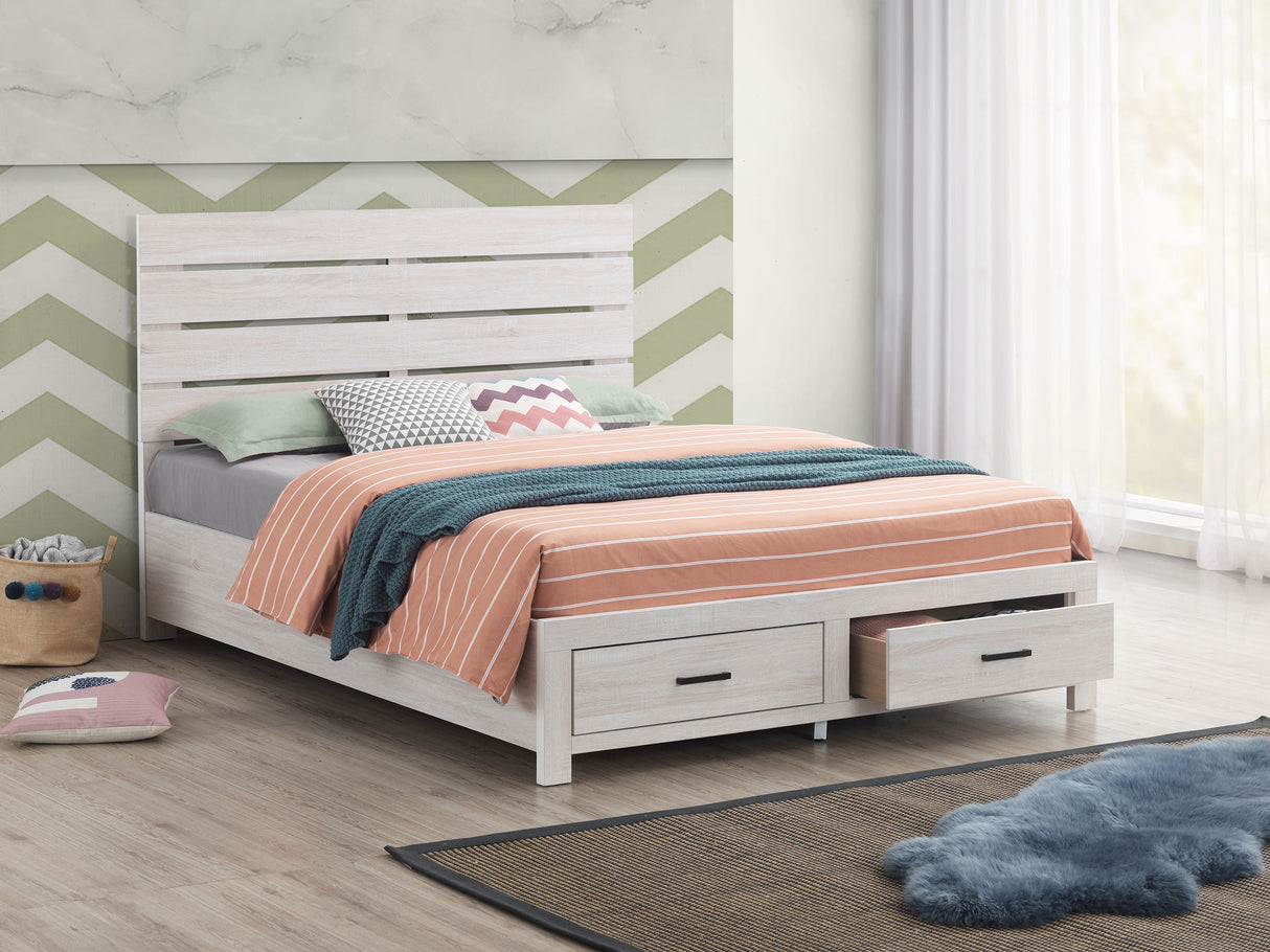 Brantford Panel Platform Storage Bed - galleria furniture outlet