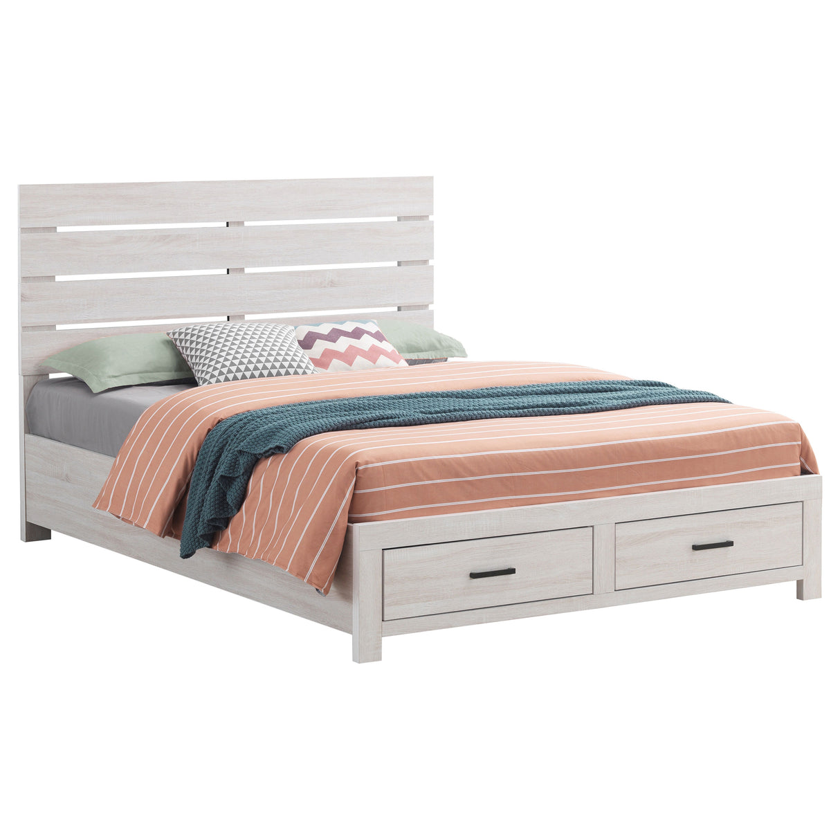 Brantford Panel Platform Storage Bed - galleria furniture outlet