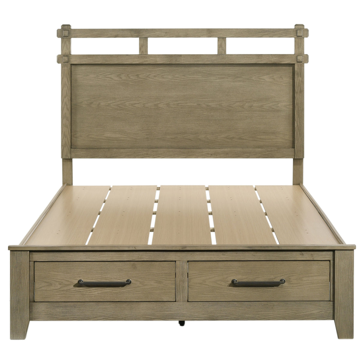 Hazlewood Panel Platform Storage Bed