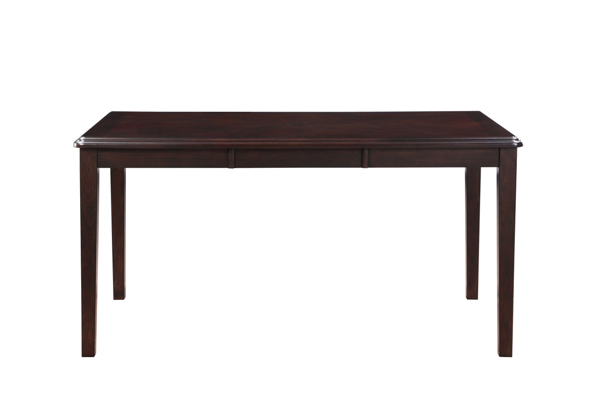 Gia 5 Pc 60" Dining Table & 4 Chairs-Ebony