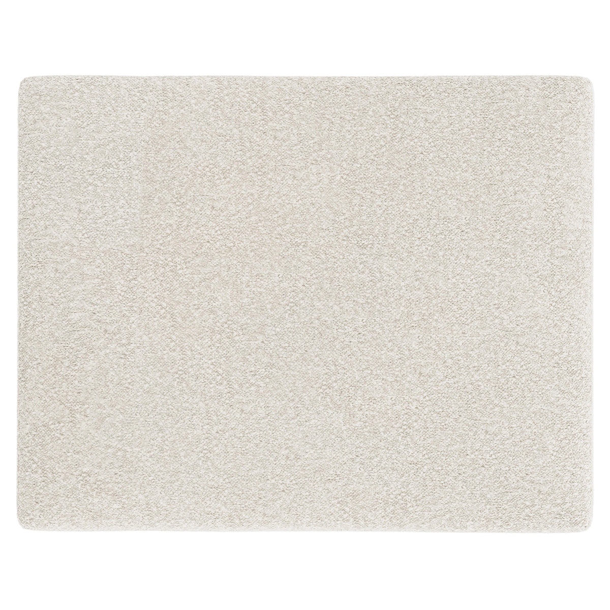Helena Fabric Ottoman Wood Foot