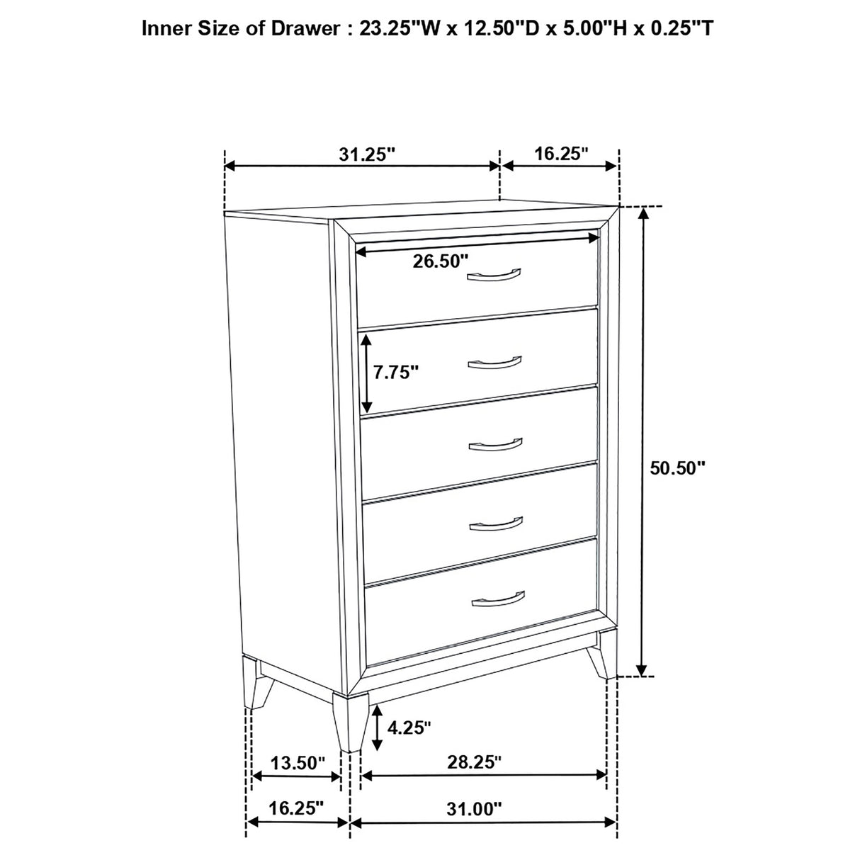 Watson Chest of Drawers - galleria furniture outlet