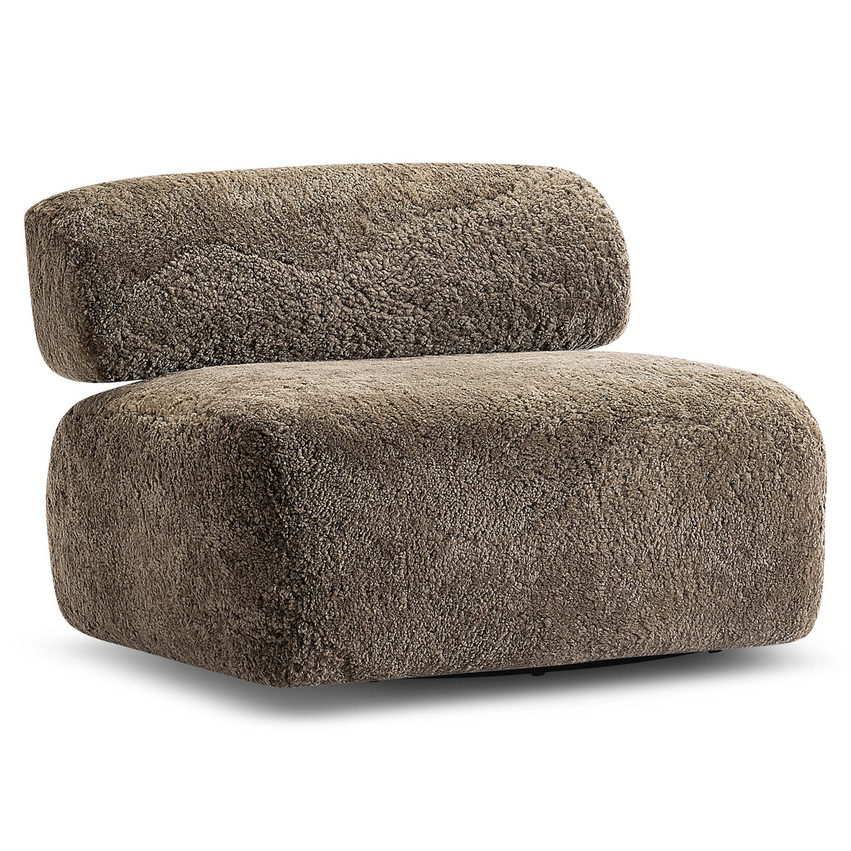 Paley Shearling Swivel Chair