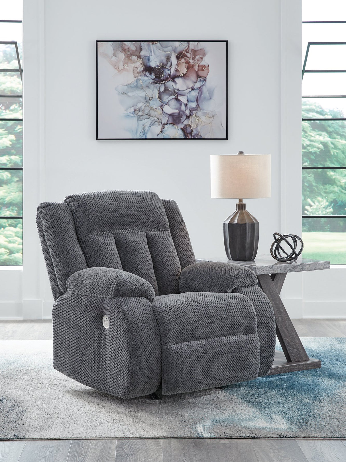 Observation Power Recliner - galleria furniture outlet