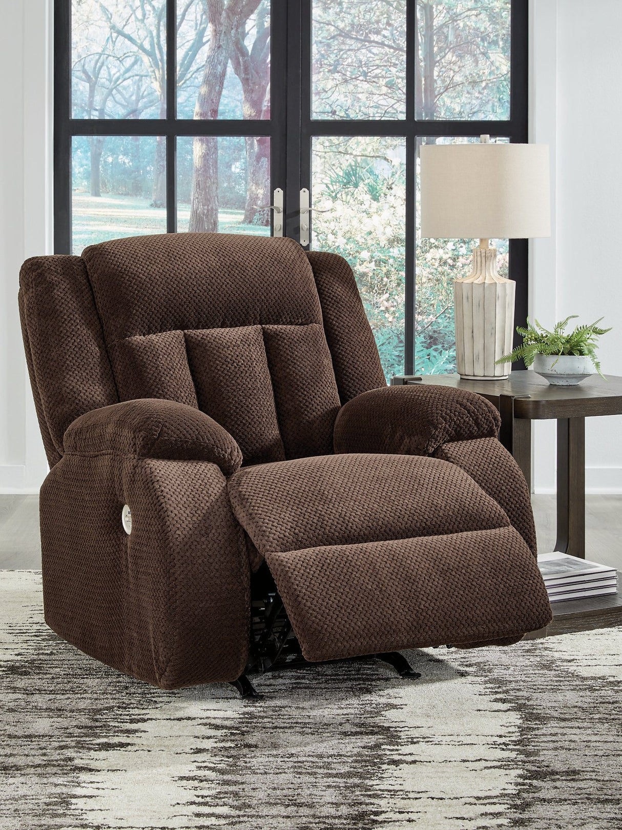 Observation Power Recliner - galleria furniture outlet
