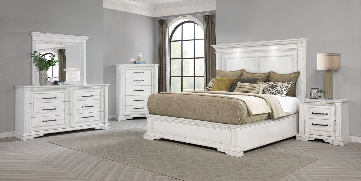 McKinney Panel Bed with LED Lighting