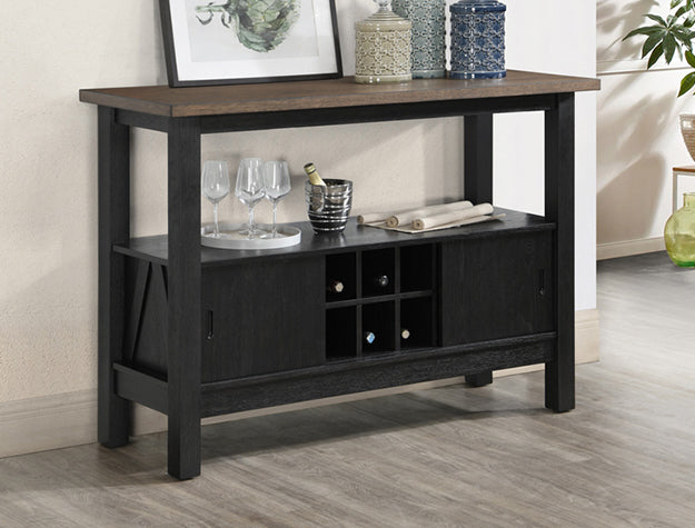 Maribelle Server Wheat Charcoal