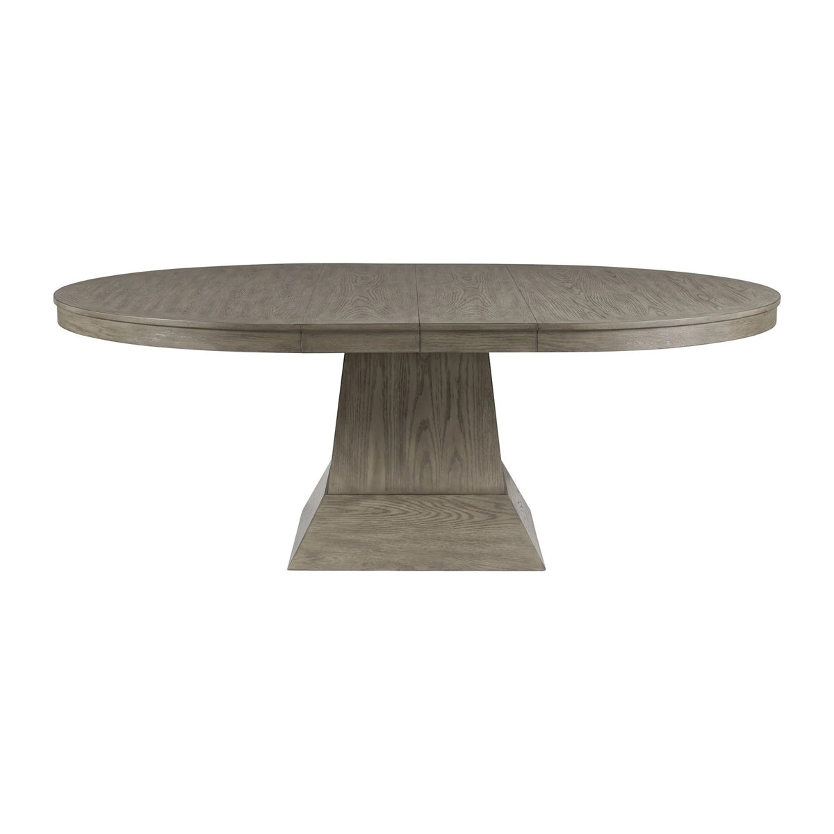Elements International Collins Dining Table in Weathered Gray