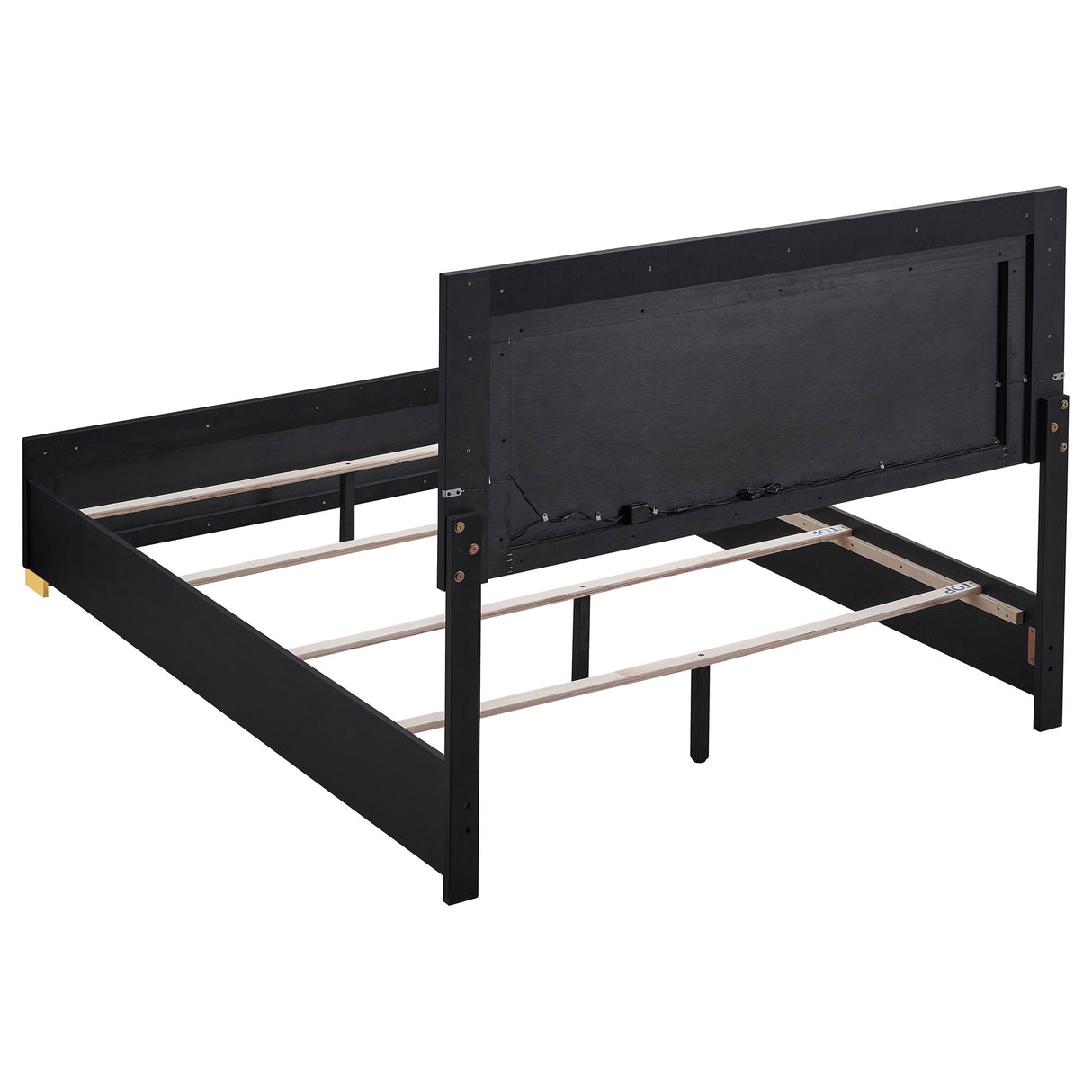 Marceline Panel Bed with LED Lighting - galleria furniture outlet