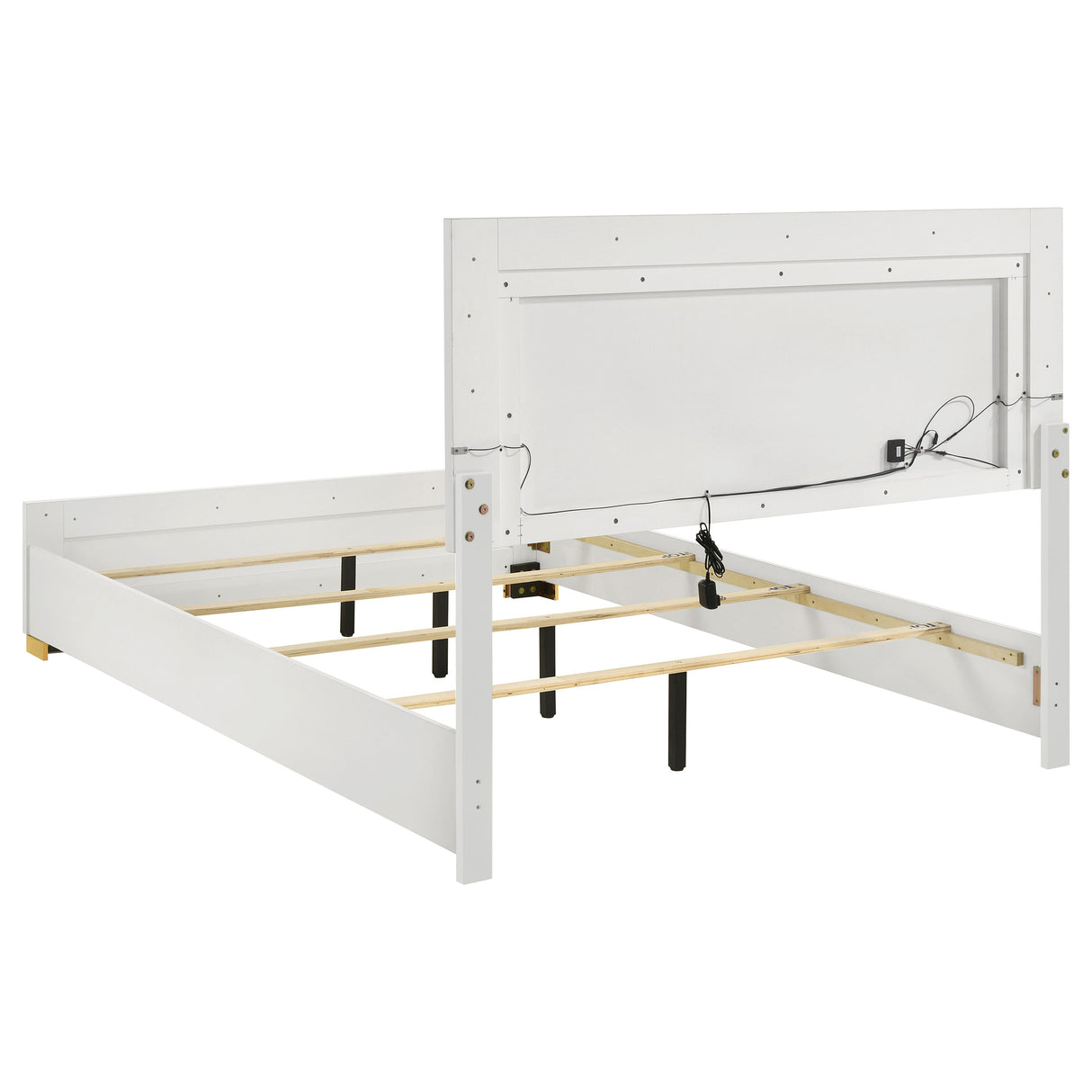 Marceline Panel Bed with LED Lighting