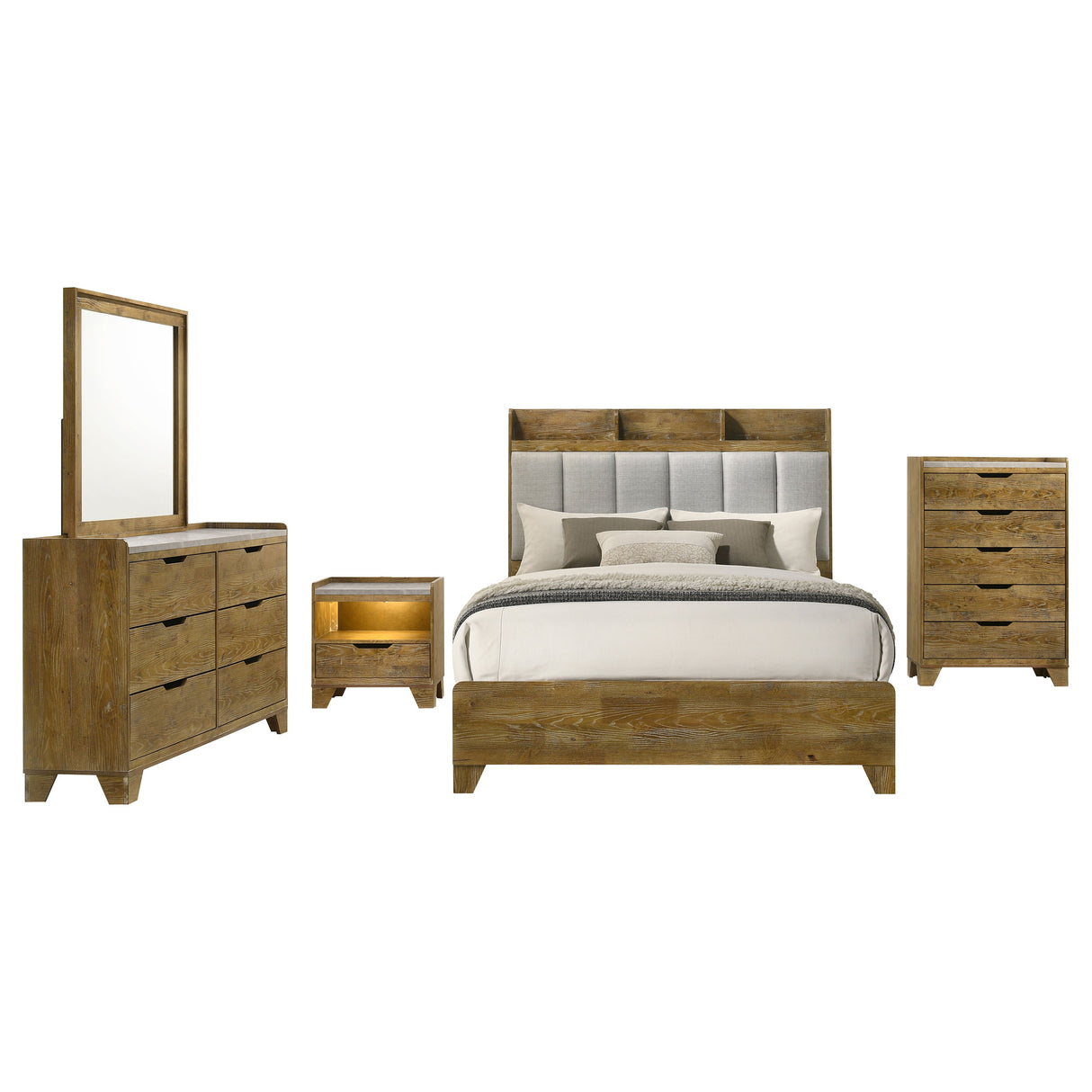 Henderson Bedroom Set - galleria furniture outlet