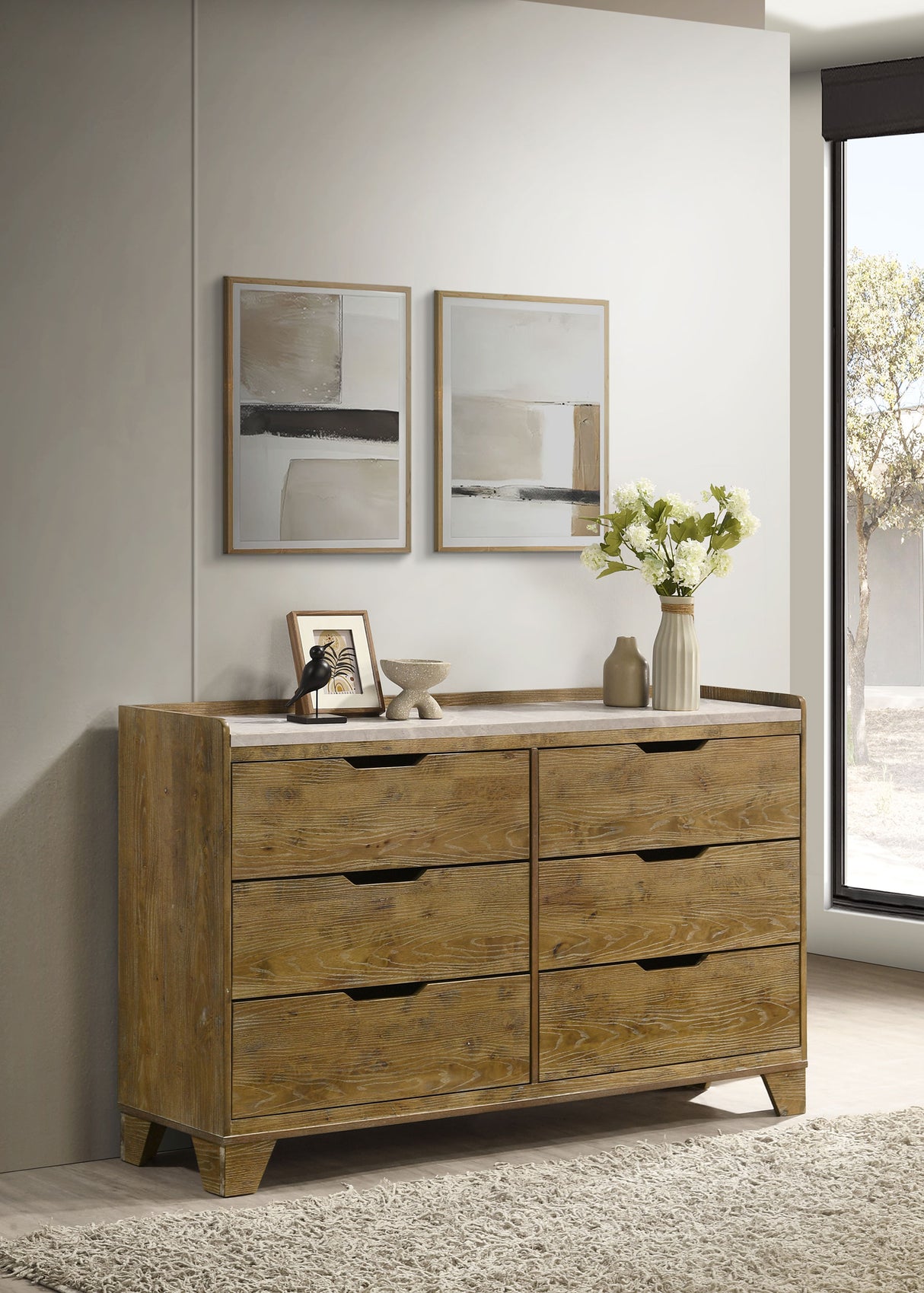 Henderson Dresser - galleria furniture outlet