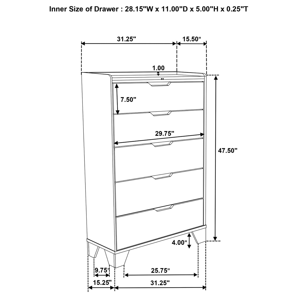 Henderson Chest of Drawers - galleria furniture outlet