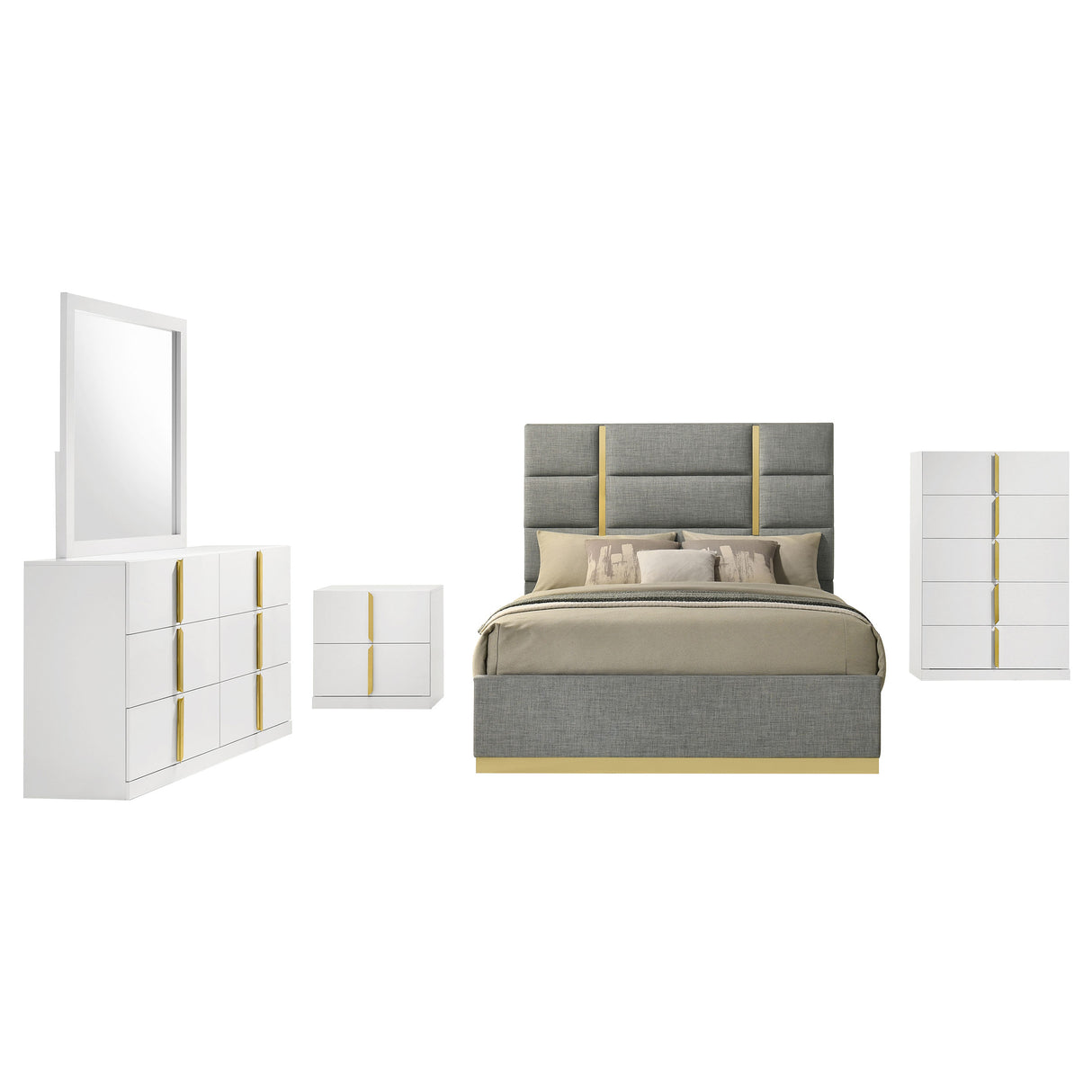 Ines Bedroom Set - galleria furniture outlet