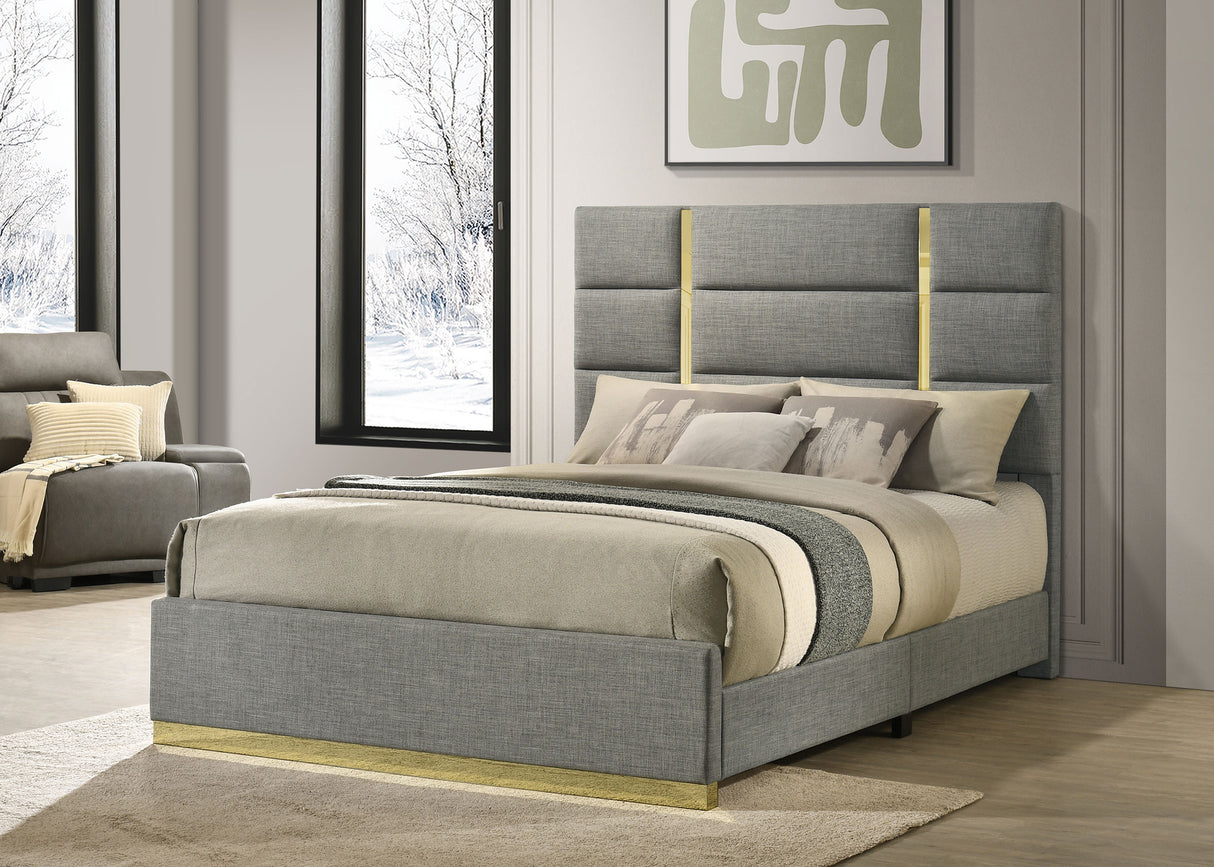 Ines Panel Bed - galleria furniture outlet