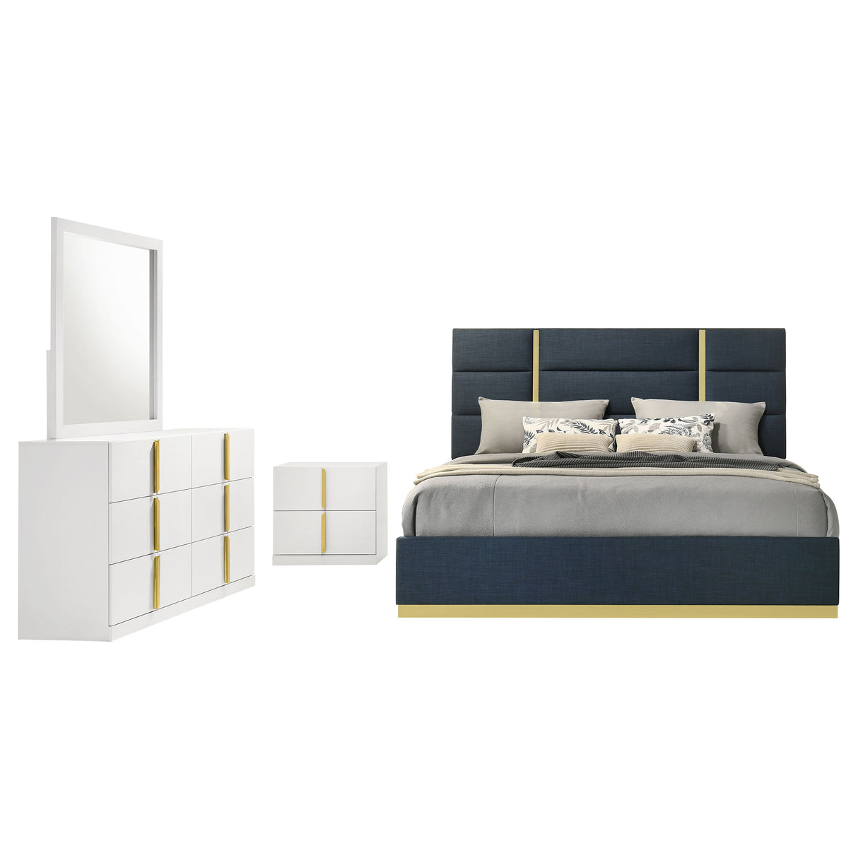Ines Bedroom Set - galleria furniture outlet