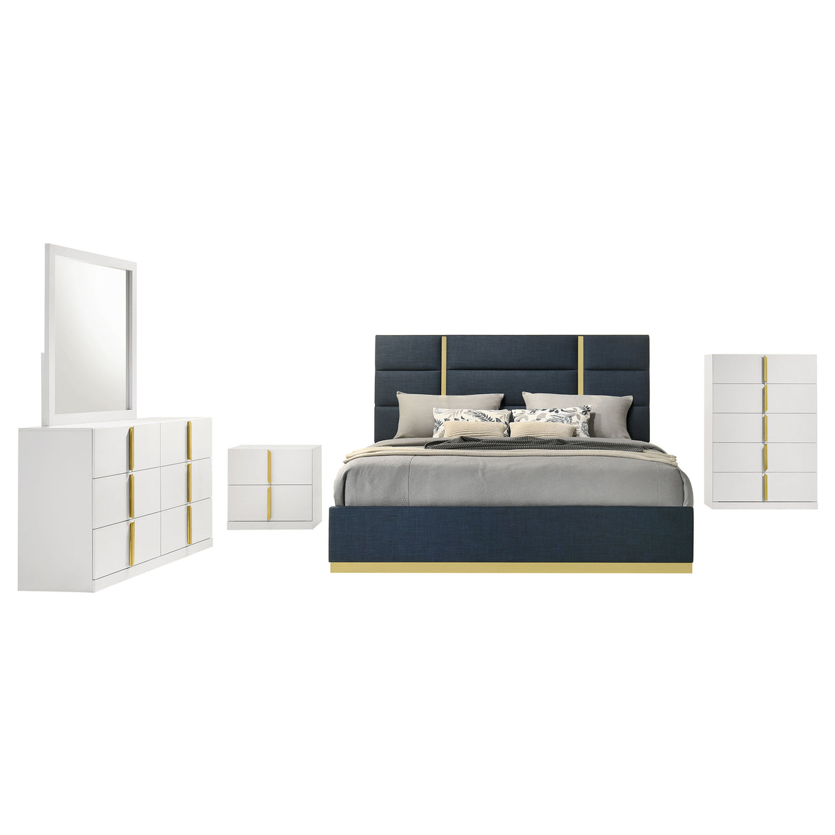 Ines Bedroom Set - galleria furniture outlet