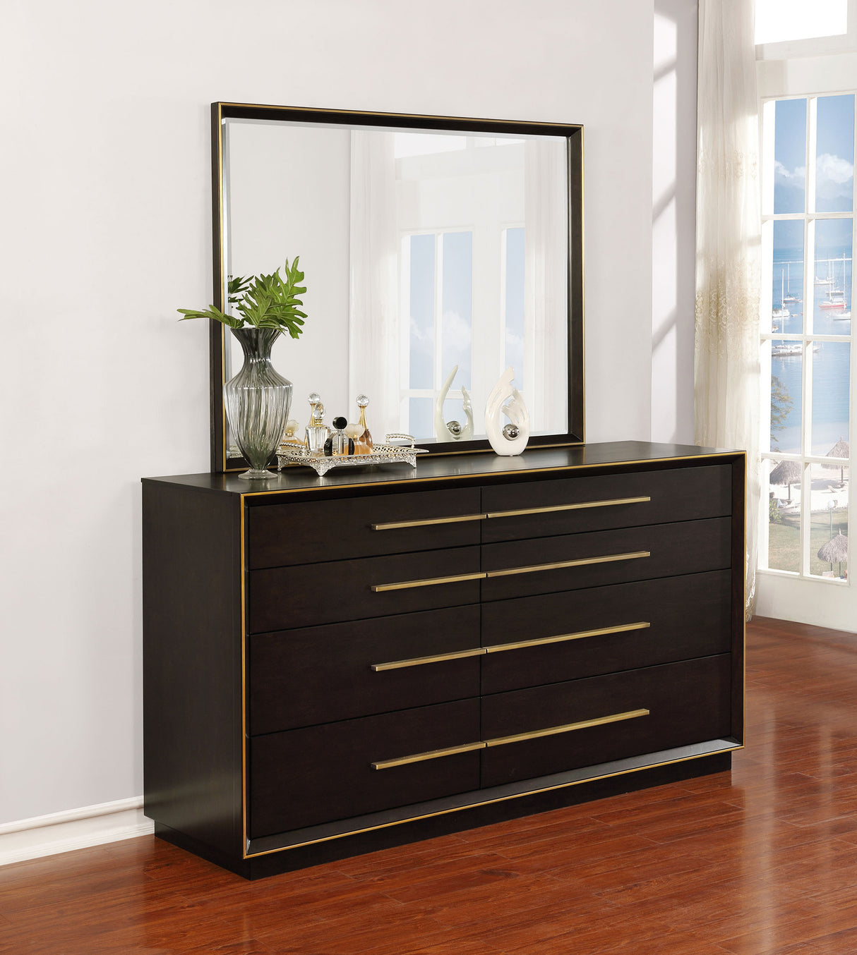 Durango Dresser with Mirror - galleria furniture outlet