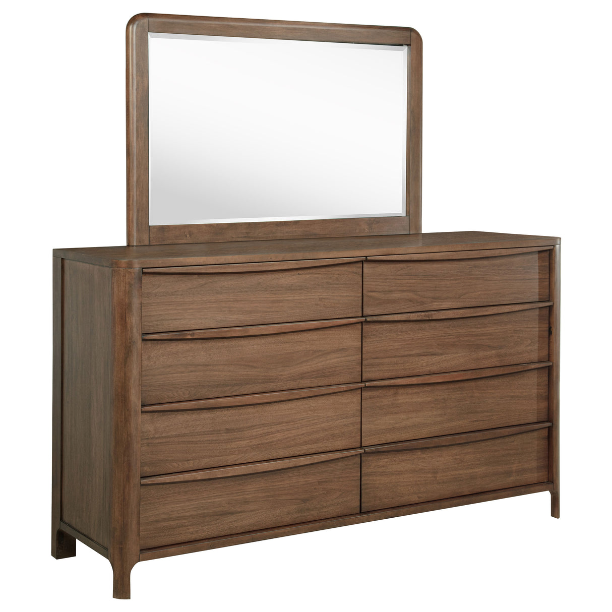 Maderia Dresser with Mirror - galleria furniture outlet