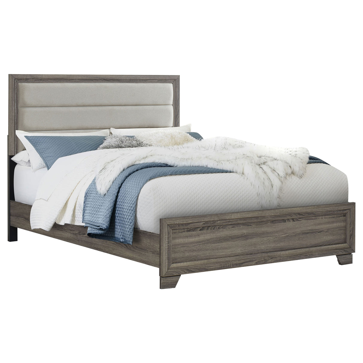 Wright Panel Bed - galleria furniture outlet