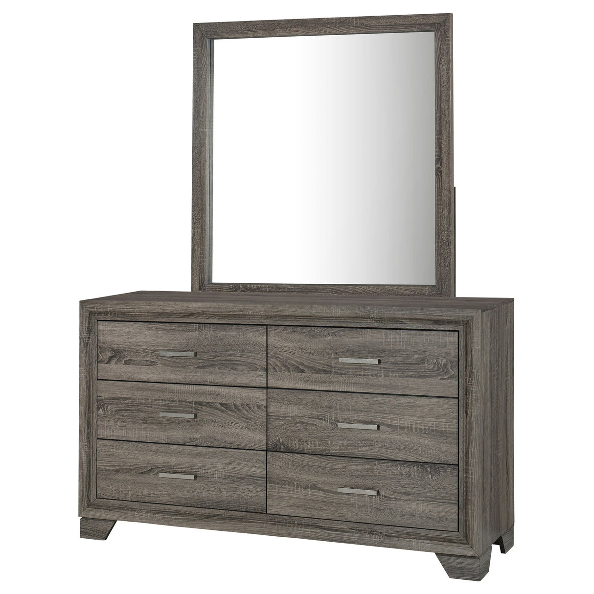 Wright Dresser with Mirror - galleria furniture outlet