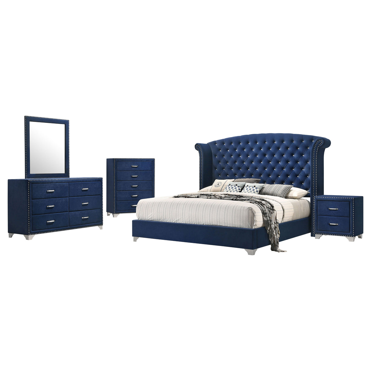 Melody Bedroom Set - galleria furniture outlet