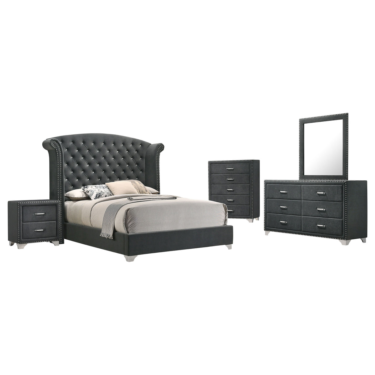 Melody Bedroom Set - galleria furniture outlet