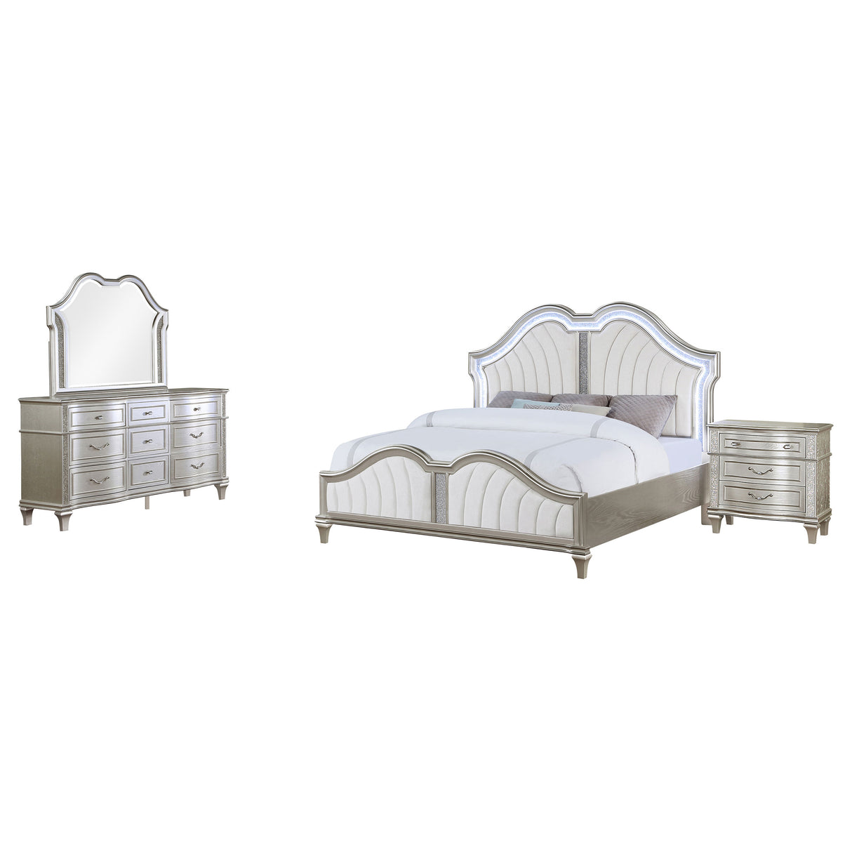 Evangeline Bedroom Set - galleria furniture outlet
