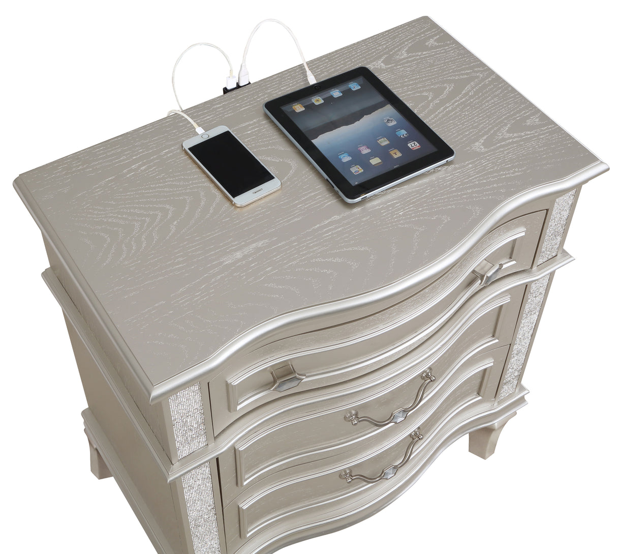Evangeline Nightstand - galleria furniture outlet