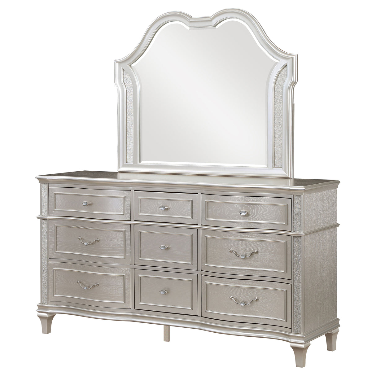 Evangeline Dresser with Mirror - galleria furniture outlet
