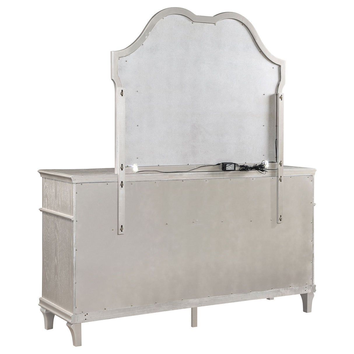 Evangeline Dresser with Mirror - galleria furniture outlet
