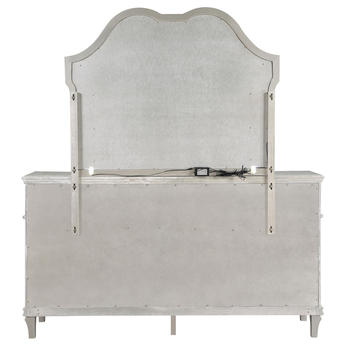 Evangeline Dresser with Mirror - galleria furniture outlet