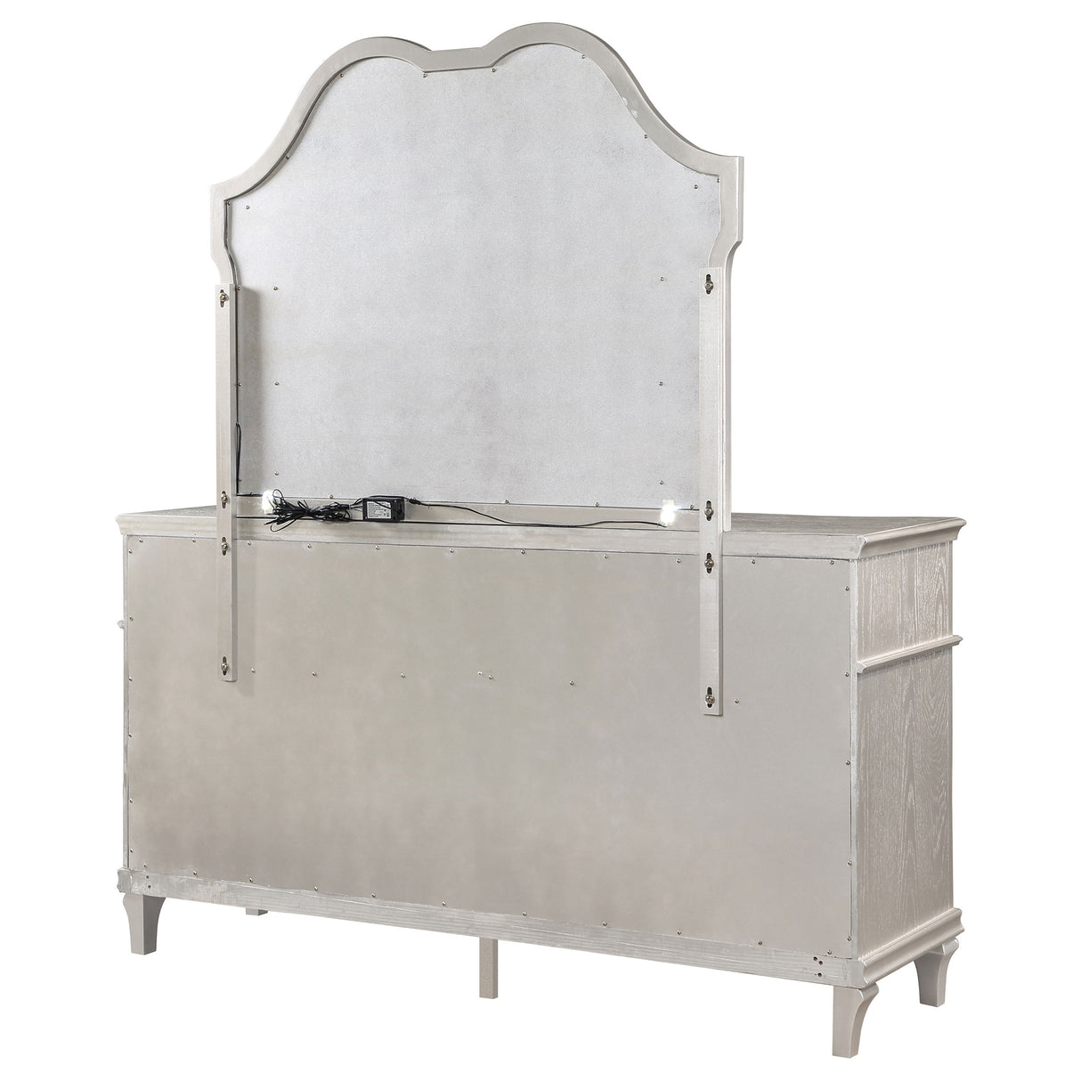 Evangeline Dresser with Mirror - galleria furniture outlet