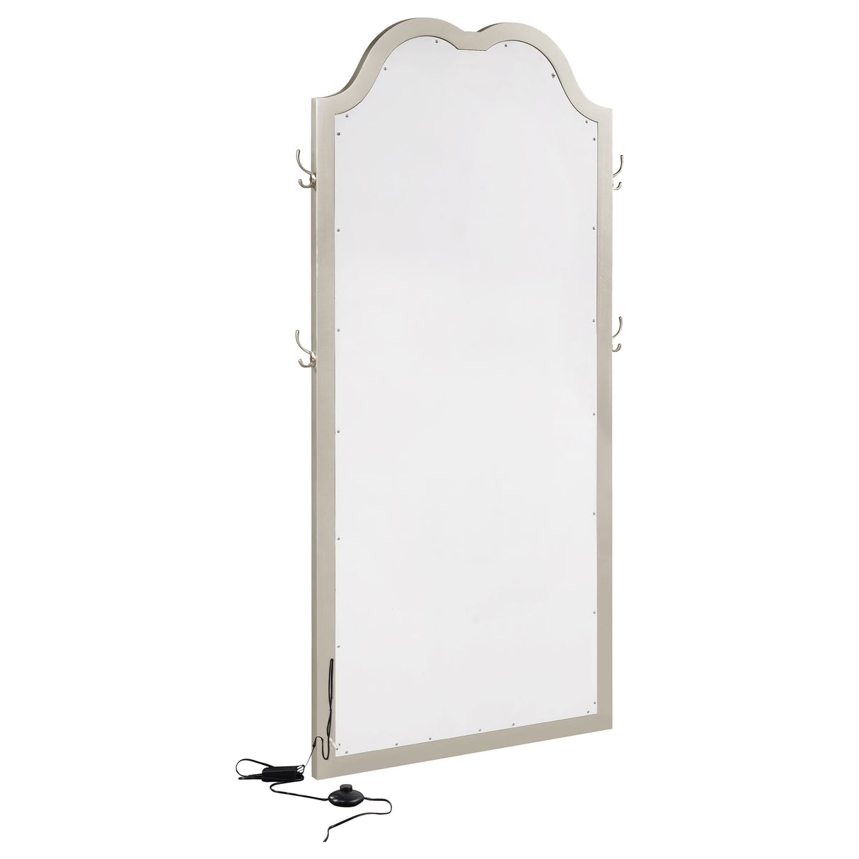 Evangeline Floor Mirror with LED Lighting - galleria furniture outlet