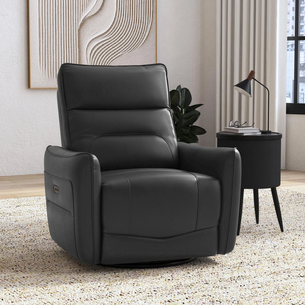 Deco P1 Recliner with Glider and Swivel