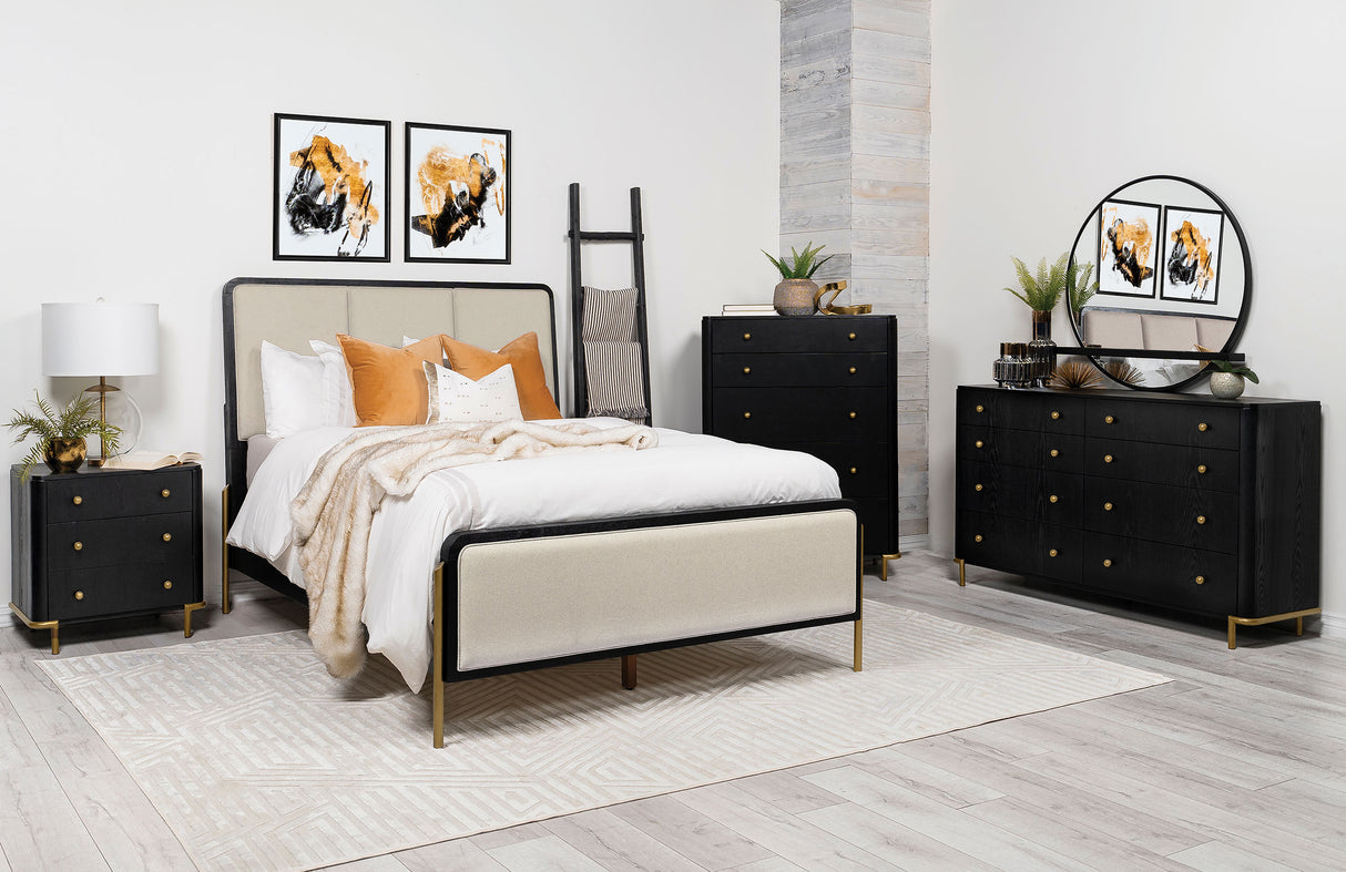 Arini Panel Bed - galleria furniture outlet