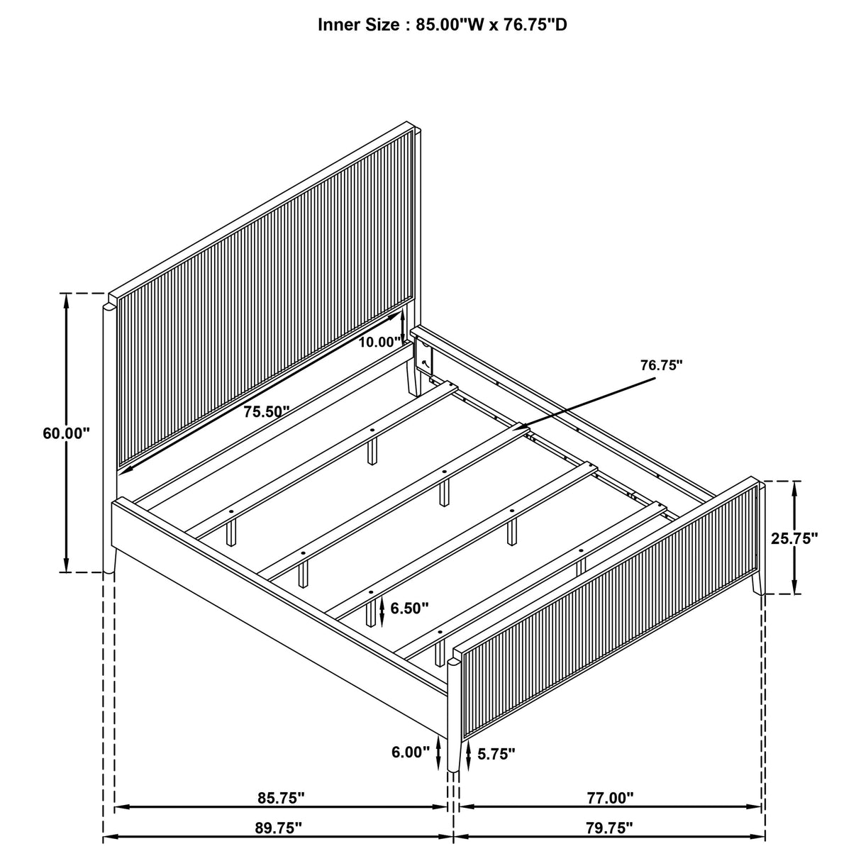 Brookmead Panel Bed