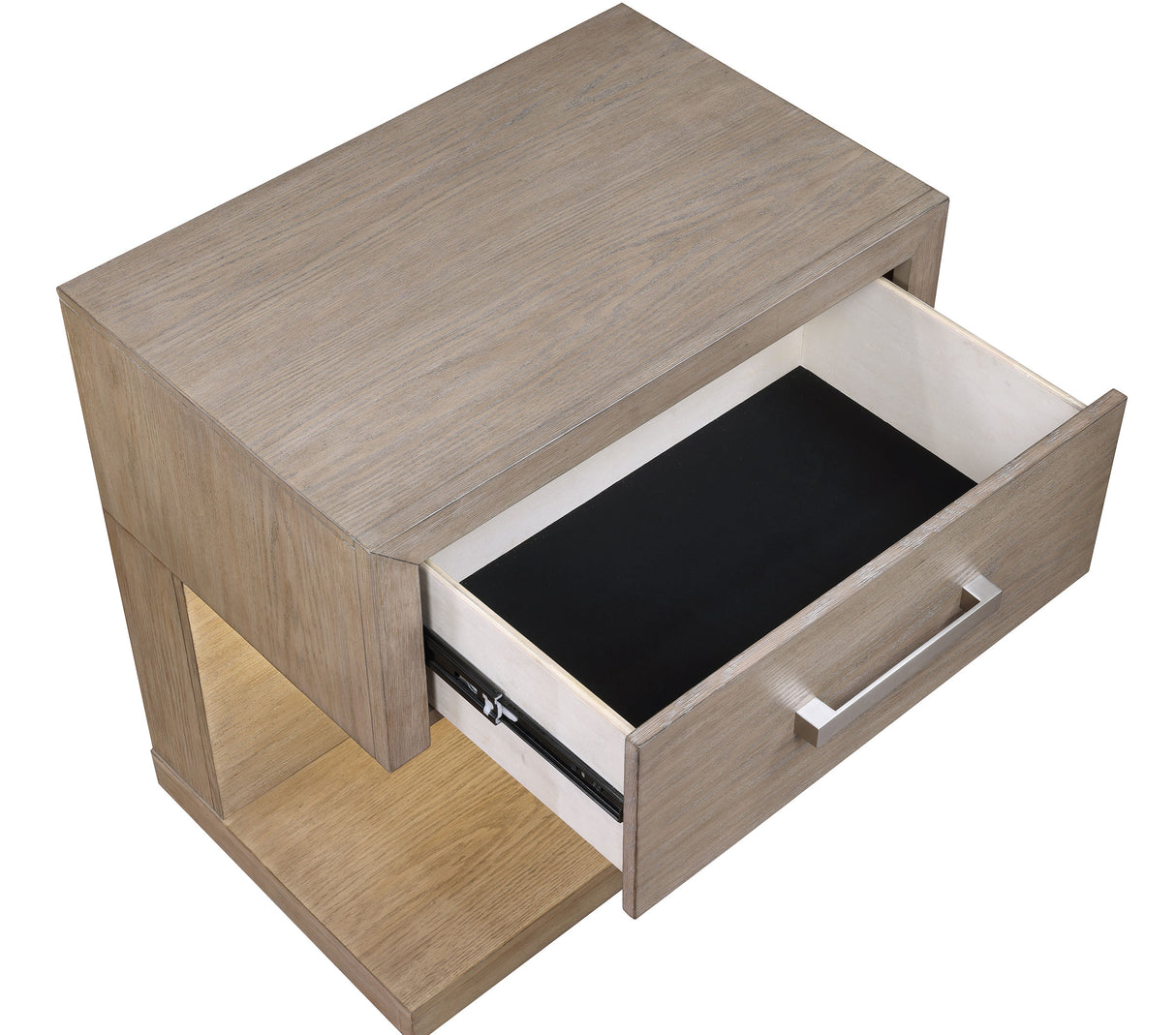 Kenora Nightstand with LED Lighting - galleria furniture outlet