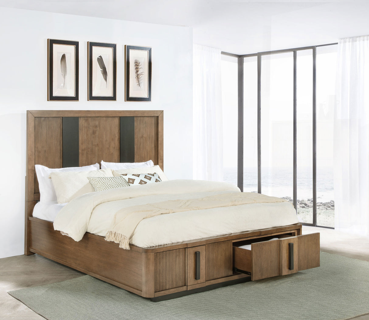 Terrace Panel Platform Storage Bed
