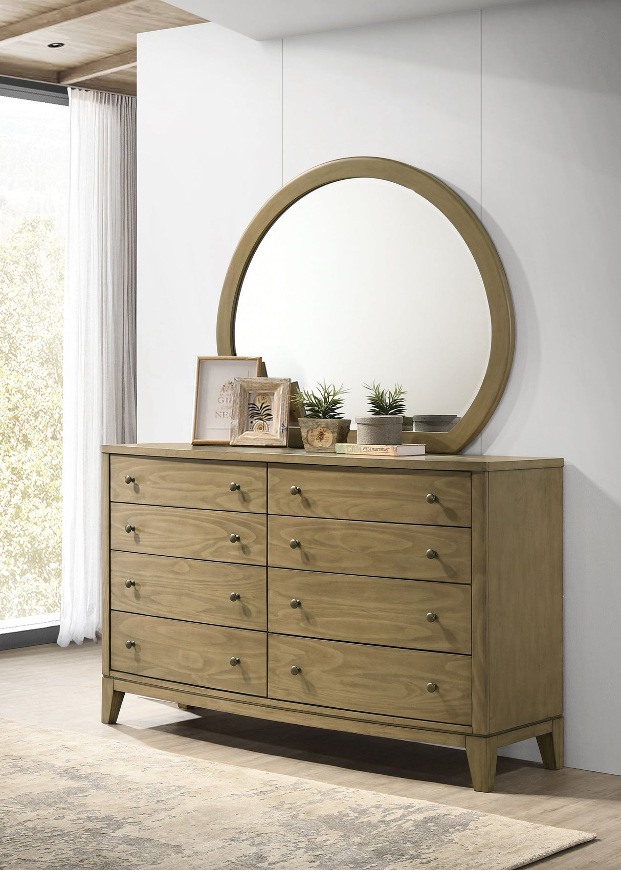 Granada Dresser with Mirror - galleria furniture outlet