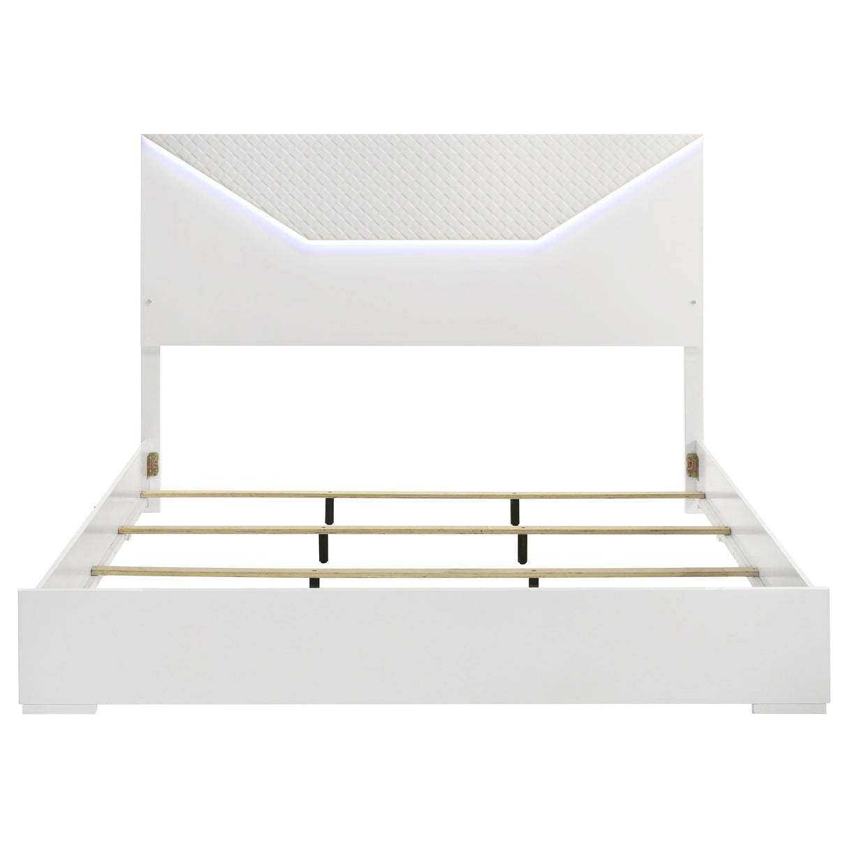 Ives Panel Bed with LED Lighting - galleria furniture outlet