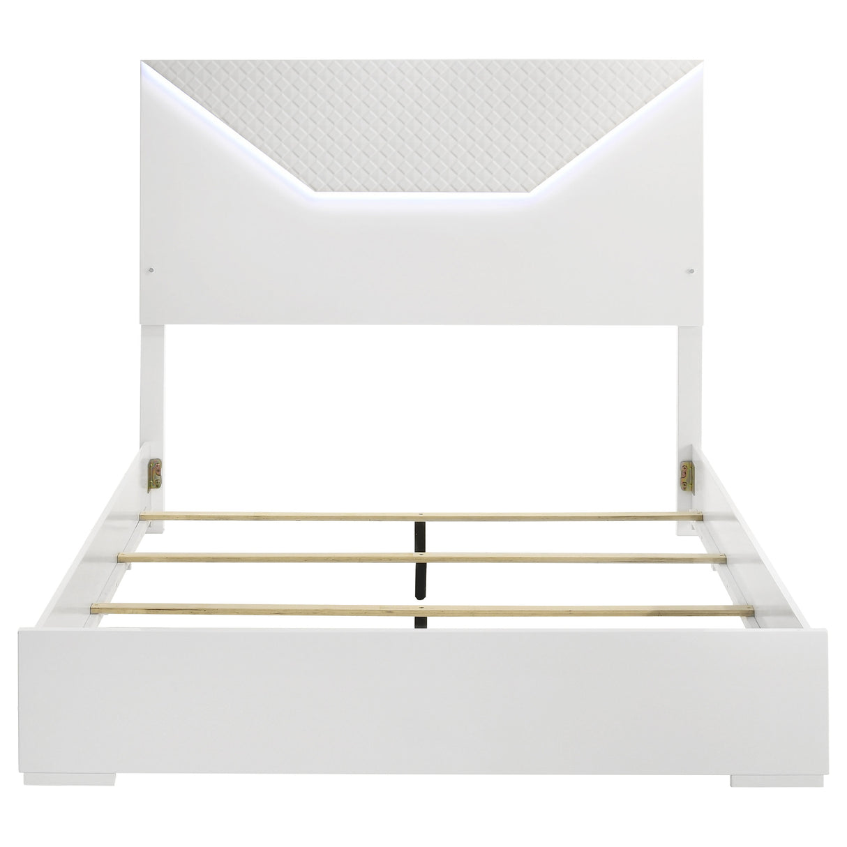 Ives Panel Bed with LED Lighting - galleria furniture outlet