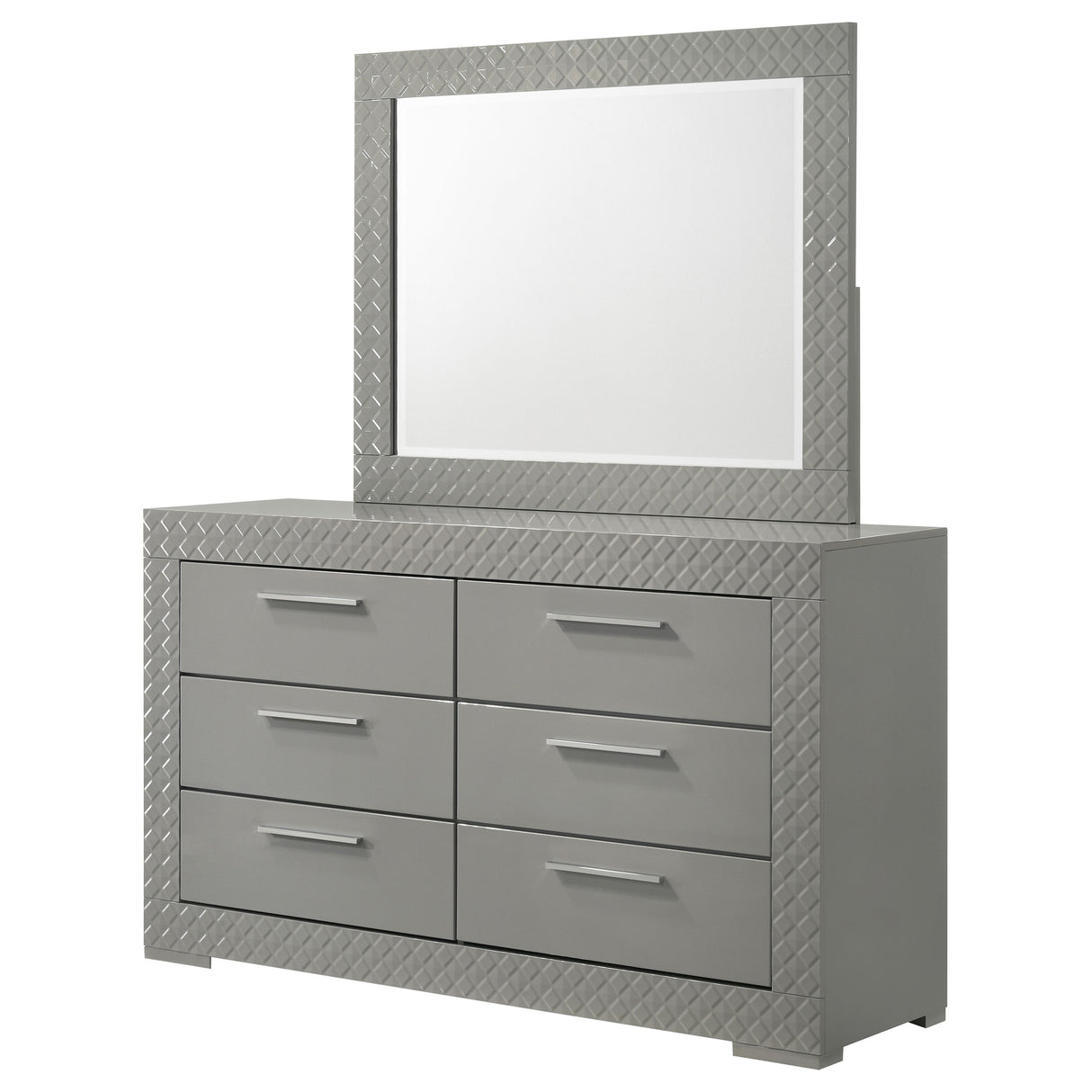 Ives Dresser with Mirror - galleria furniture outlet