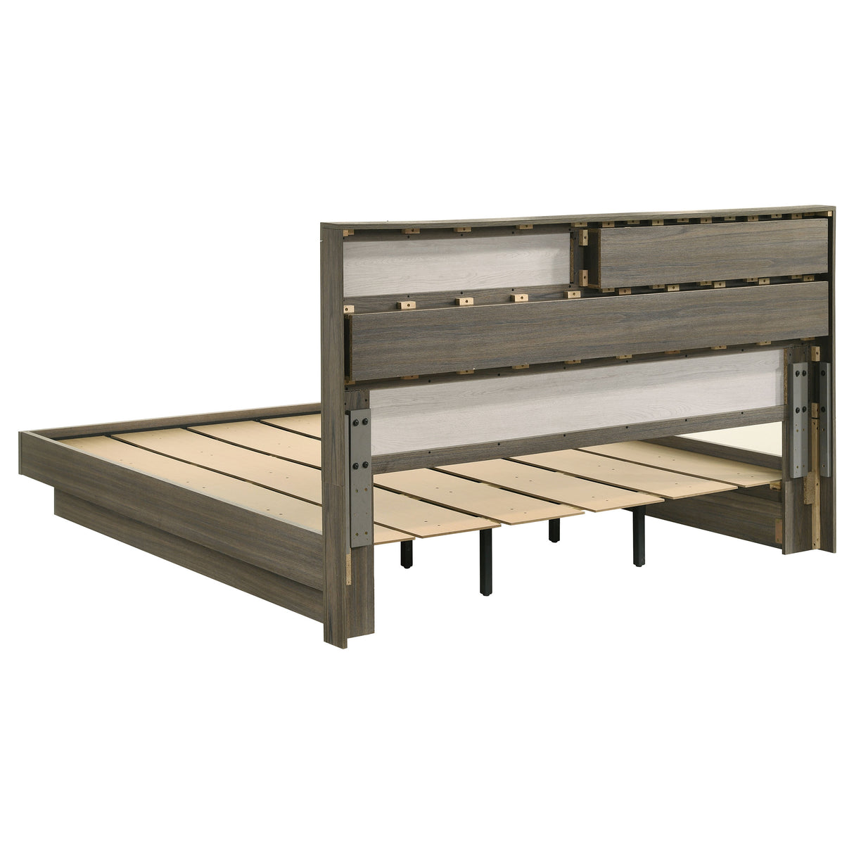 Fenwick Bookcase Platform Bed - galleria furniture outlet