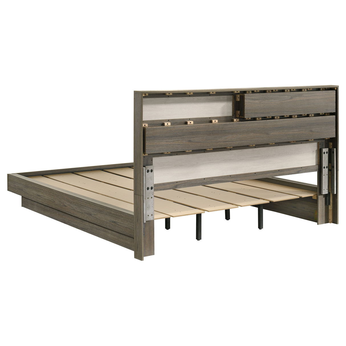 Fenwick Bookcase Platform Bed - galleria furniture outlet