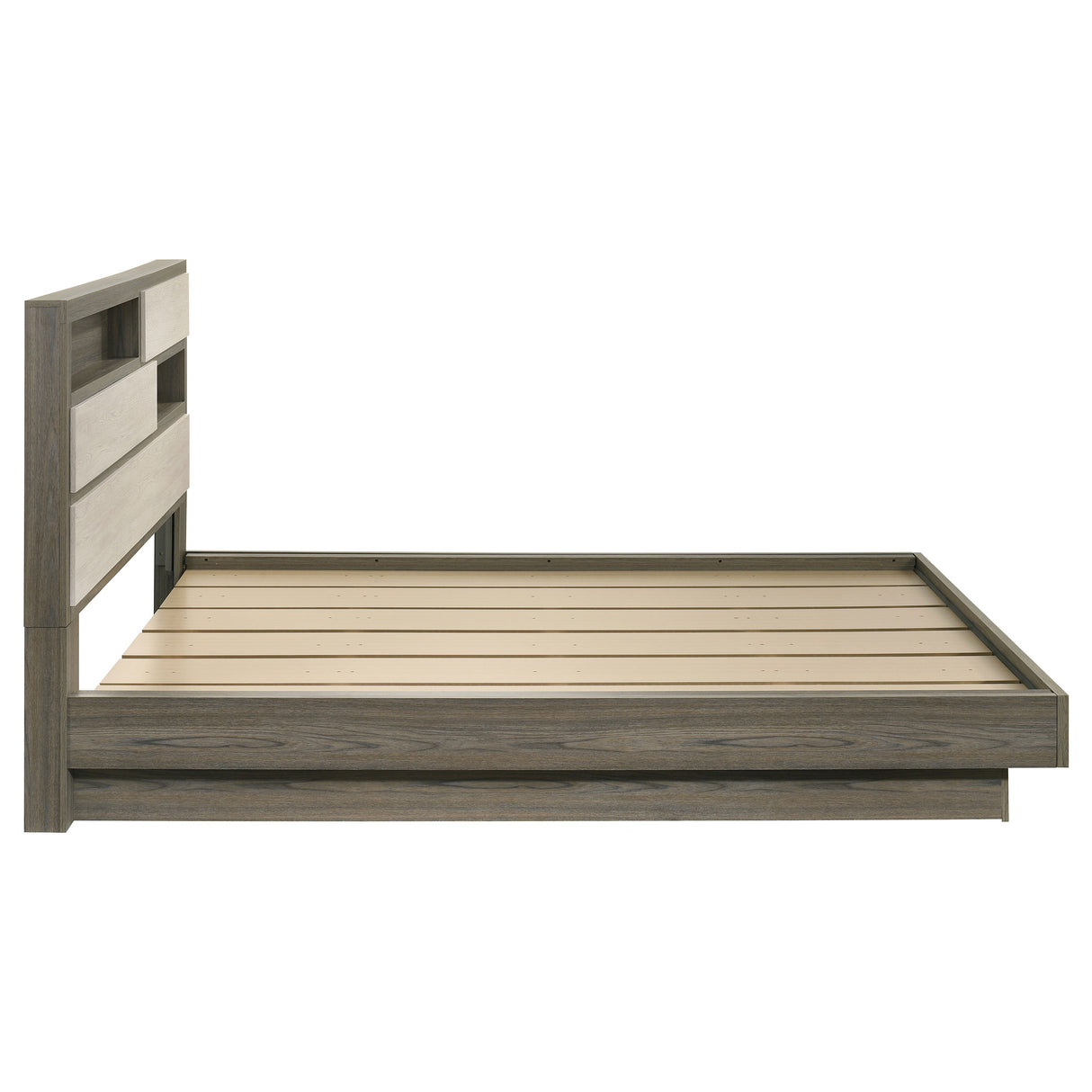 Fenwick Bookcase Platform Bed - galleria furniture outlet