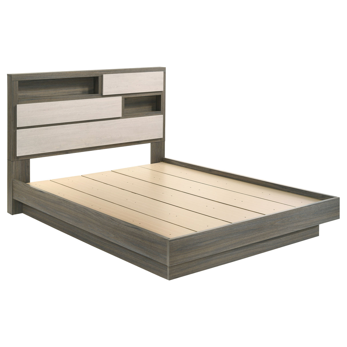Fenwick Bookcase Platform Bed - galleria furniture outlet