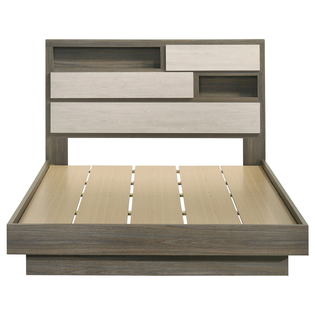 Fenwick Bookcase Platform Bed - galleria furniture outlet