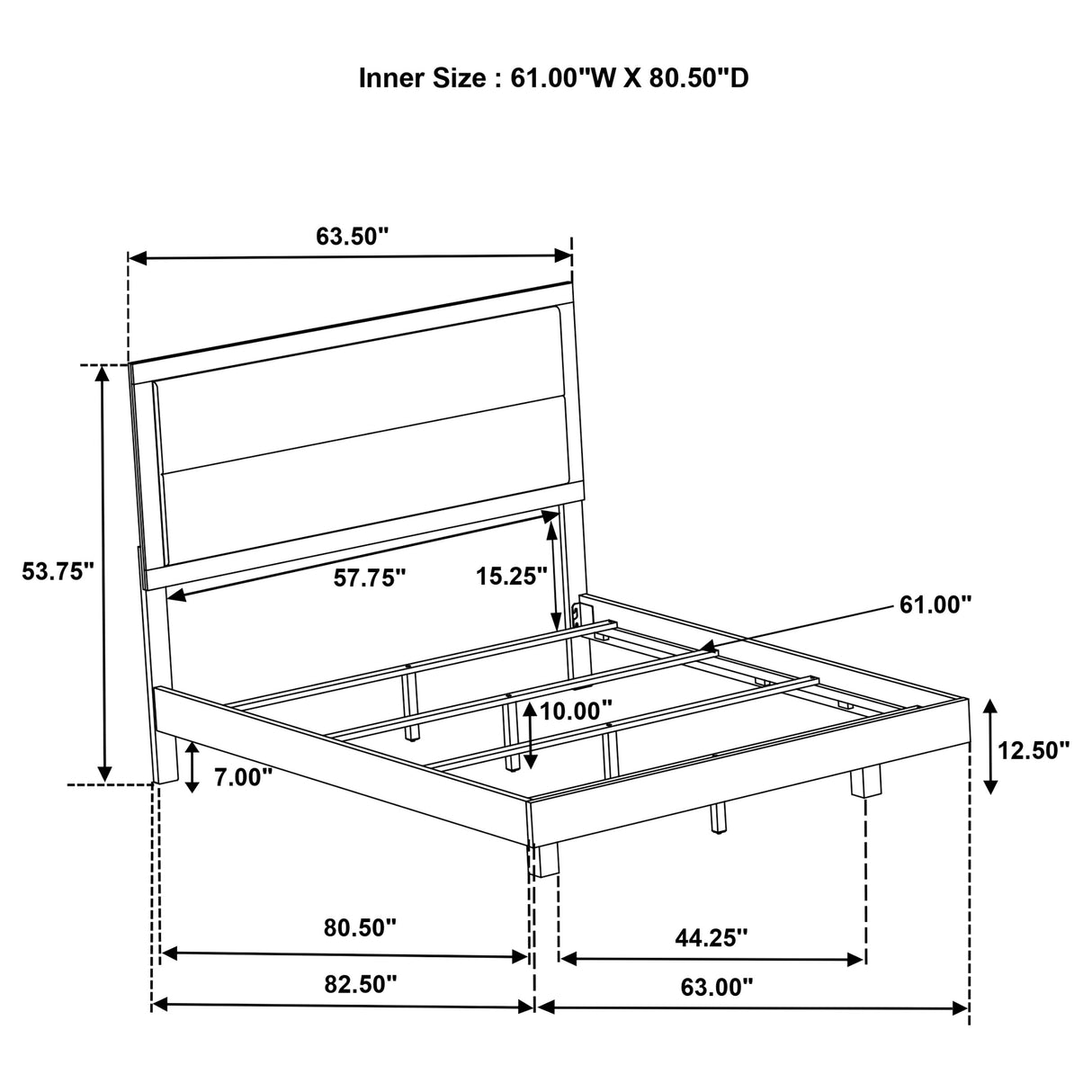 Trenton Panel Bed