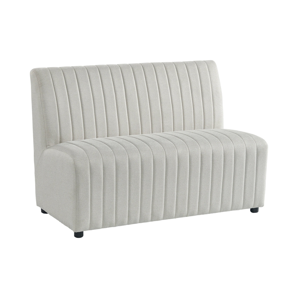 Jemma Upholstered Bench in Beige Linen